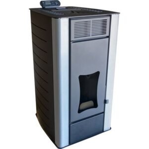 Nemaxx – Poêle à granulés hydraulique 18 kW – Autonomie 18 h – Réservoir 40 kg – Classe A+ – Wi-Fi Ready – Pour chauffage central jusqu’à 300 m³