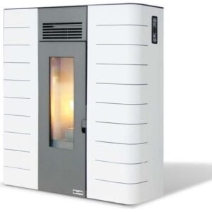 Poêle à granulés 6 kW — Ventilé avec évacuation des fumées arrière