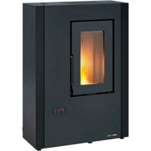 Extraflame — Poêle à granulés 7 kW noir ultra-compact