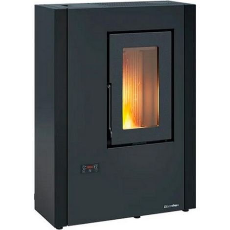 Extraflame — Poêle à granulés 7 kW noir ultra-compact