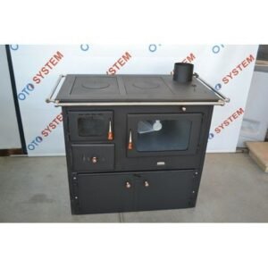 Prity — Poêle à bois 14 kW avec four