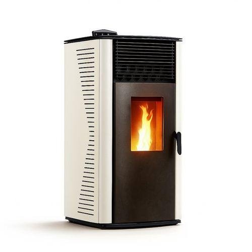 Poêle à granulés air Anita 15 kW Blanc Sannover