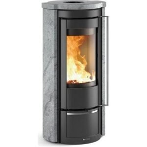 La Nordica — Poêle à bois en pierre raccordable 7.5 kW