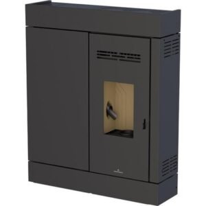 Bronpi — Poêle à granulés ventilé extra-plat 8 kW