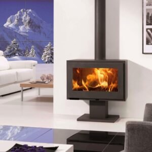 Poêle à bois Maja PANADERO 18405 noir, 7 kW