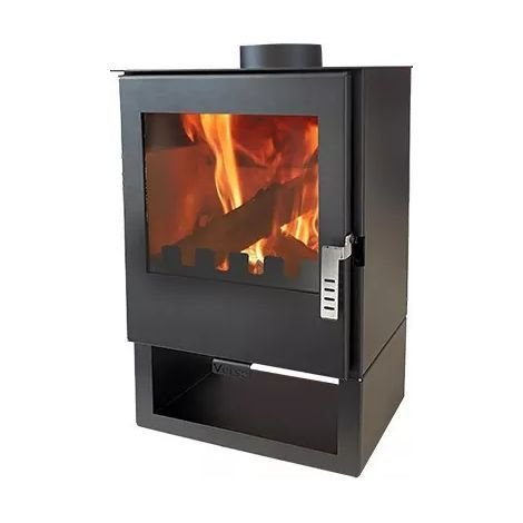 Poêle à bois compact 5 kW — Efficacité 80,2%