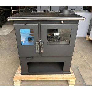 Poêle à bois 7,7 kW — Rendement 82,2 %