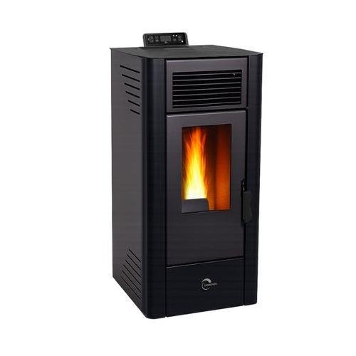 Poêle à granulés étanche Anita 11,6 kW Noir Sannover