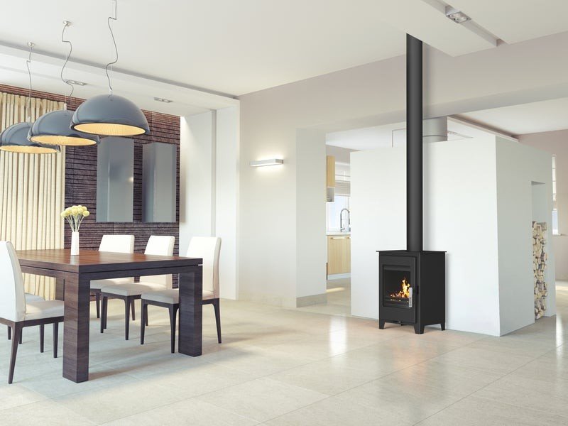 Poêle à bois SUPRA Oscar noir, 4.8 kW