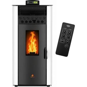 Poêle à granulés Étanche EMMA 10 kW + télécommande -