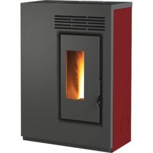 Poêle à granulés biofire GE60 - 5.5 kW, ROUGE