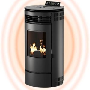 Poêle à granulés 8,6 kW A+ jusqu’à 220 m³ — Nettoyage automatique