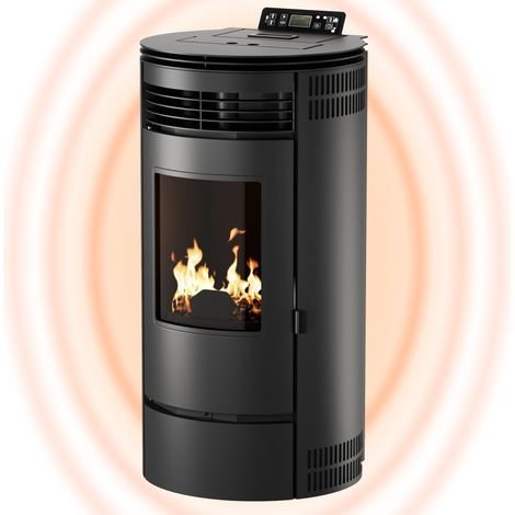 Poêle à granulés 8,6 kW A+ jusqu’à 220 m³ — Nettoyage automatique