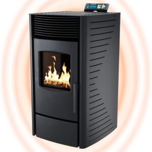 Poêle à granulés 11 kW A+ — Volume chauffable 220 m³