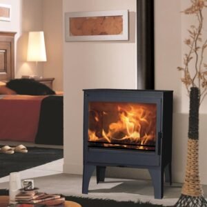 Poêle à bois Topaze PANADERO 18682 noir, 7.1 kW
