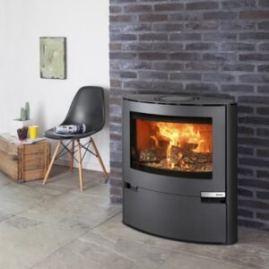 Poêle à bois ADURO 15 noir, 6.5 kW