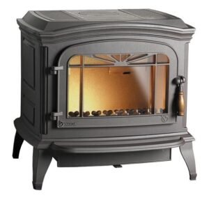 Poêle à bois INVICTA Bradford anthracite, 9 kW