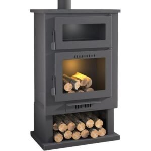 Fm Calefaccion — Poêle à bois avec four 11.2 kW